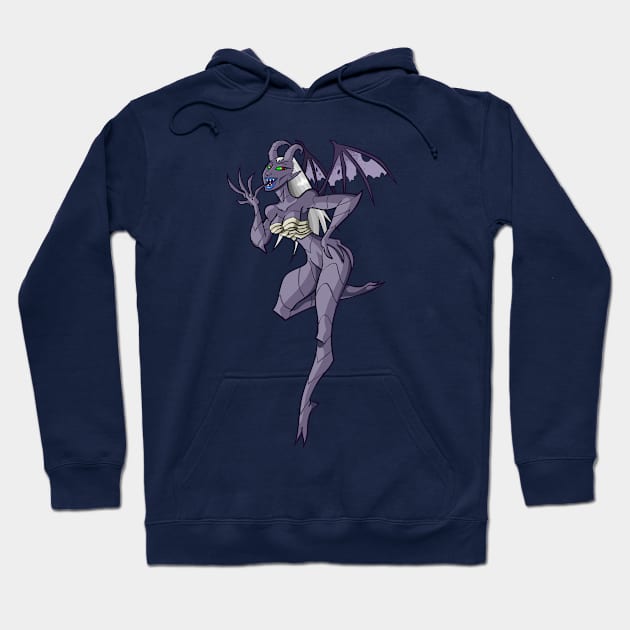 Demon Girl Hoodie by AndroidCodex